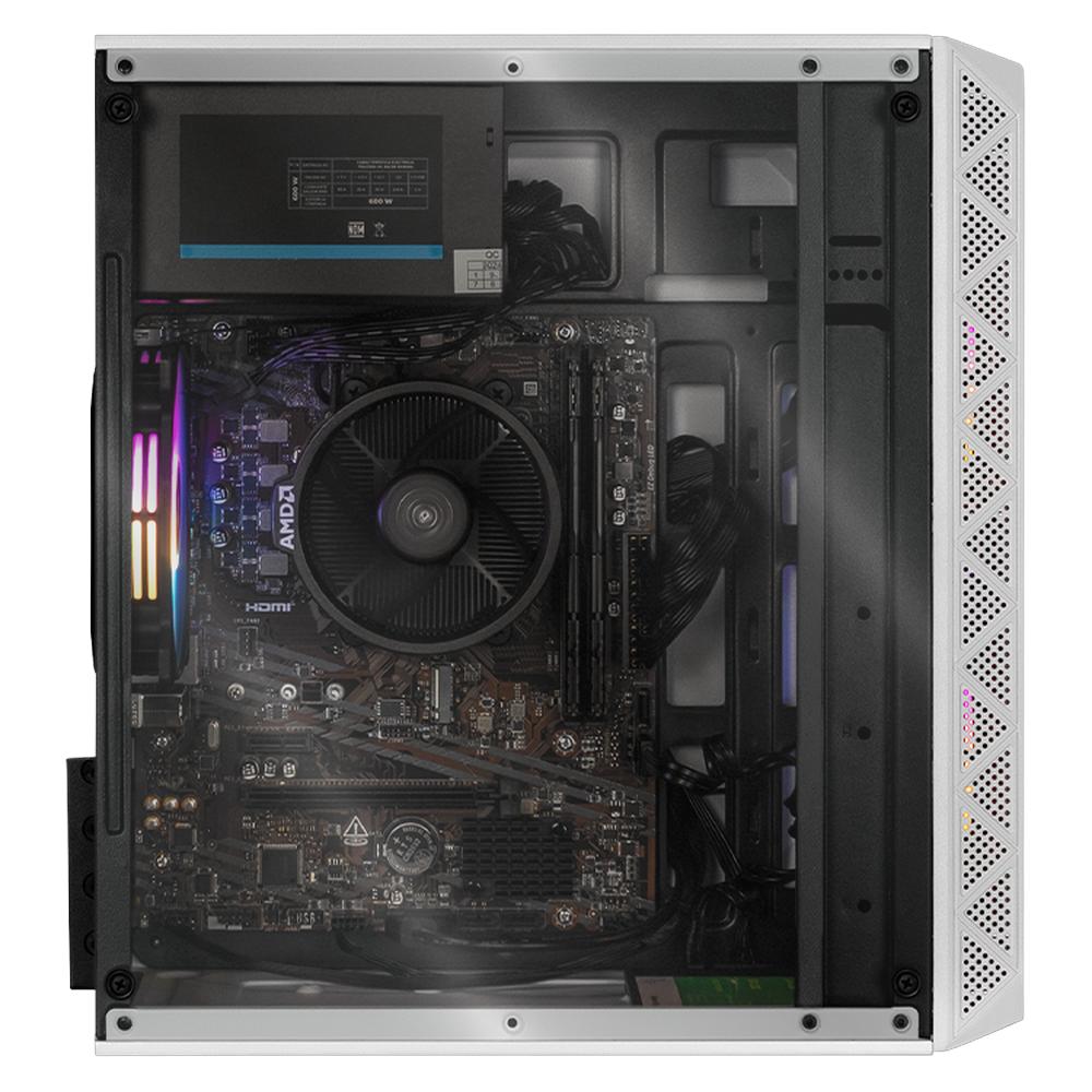 Foto 5 pulgar | Xtreme Pc Gaming Amd Radeon Vega 7 Ryzen 5 5600gt 32gb Ssd 1tb Wifi Doom Pro White