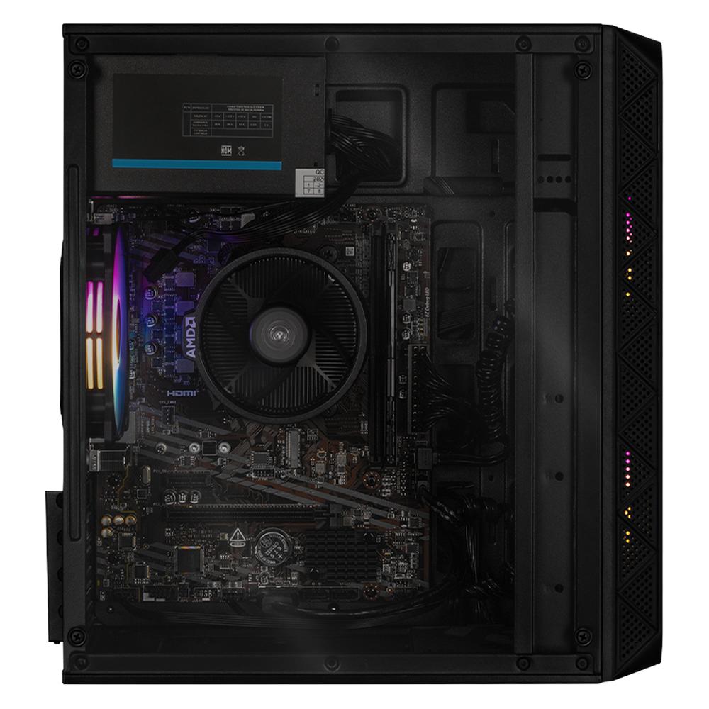 Foto 5 pulgar | Xtreme Pc Gaming Amd Radeon Vega 7 Ryzen 5 5600gt 16gb Ssd 500gb 1tb Wifi Doom Pro Black