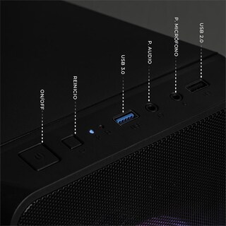 Foto 5 | Xtreme Pc Gaming Amd Radeon Vega 7 Ryzen 5 5600gt 16gb Ssd 500gb 1tb Wifi Doom Pro Black