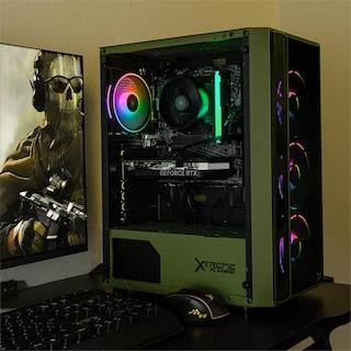 Foto 6 | Xtreme Pc Gaming Geforce Rtx 4060 Amd Ryzen 7 5700 32gb Ssd 1tb Wifi Kronos Dark Green