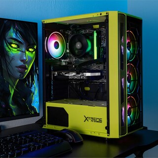 Foto 6 | Xtreme Pc Gaming Geforce Rtx 4060 Amd Ryzen 7 5700 32gb Ssd 1tb Wifi Kronos Neon Green