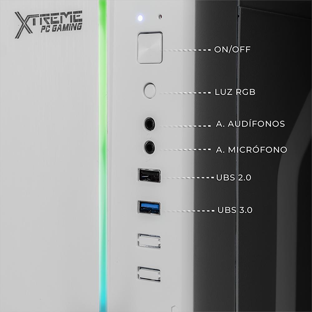 Foto 6 pulgar | Xtreme Pc Gaming Amd Radeon Vega 3 Athlon 3000g 3.5 Ghz Dual Core 16gb Ssd 500gb Wifi Ultron White
