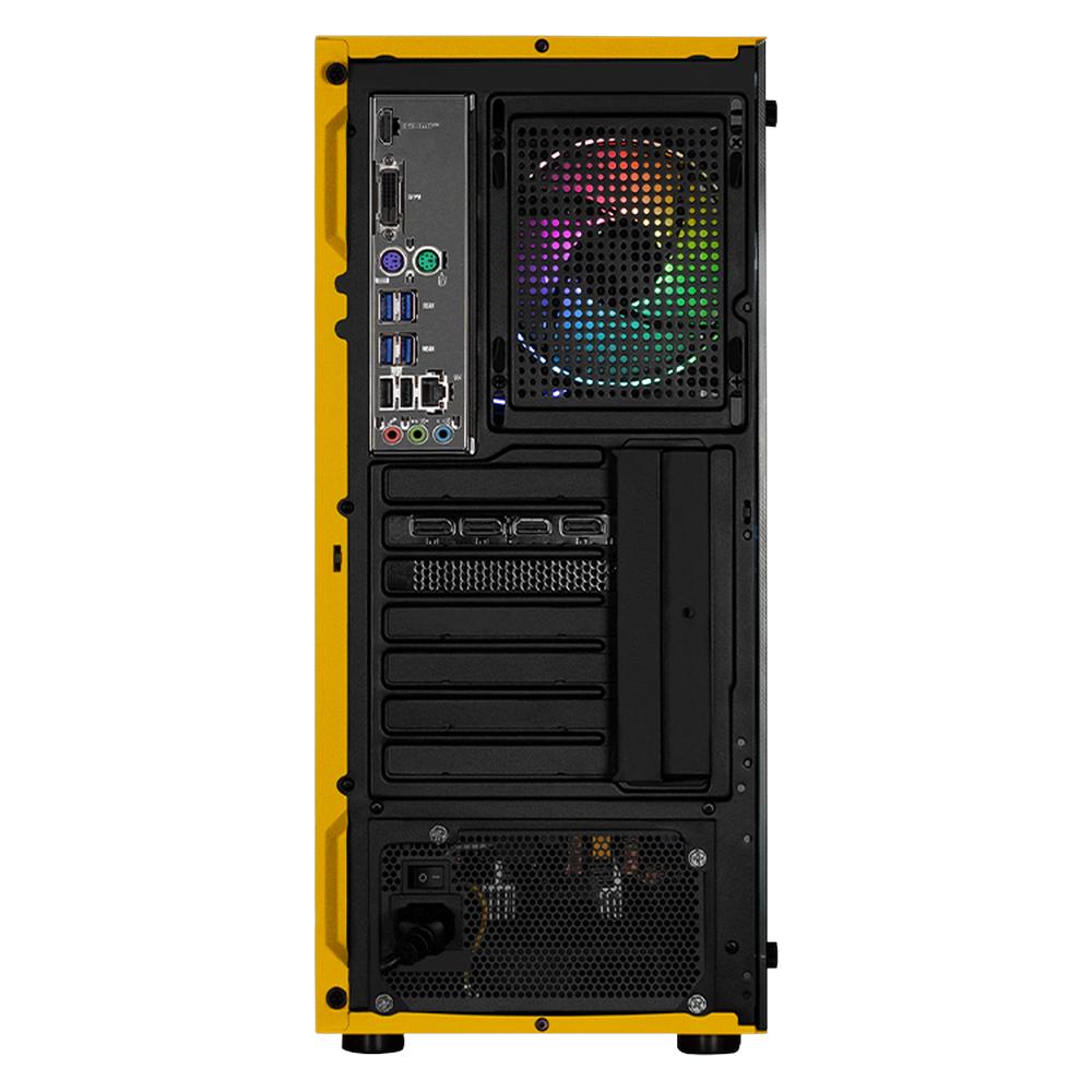 Foto 4 pulgar | Xtreme Pc Gaming Geforce Rtx 4060 Amd Ryzen 7 5700 32gb Ssd 1tb Wifi Kronos Yellow