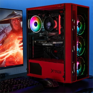 Foto 6 | Xtreme Pc Gaming Geforce Rtx 4060 Amd Ryzen 7 5700 32gb Ssd 1tb Wifi Kronos Red