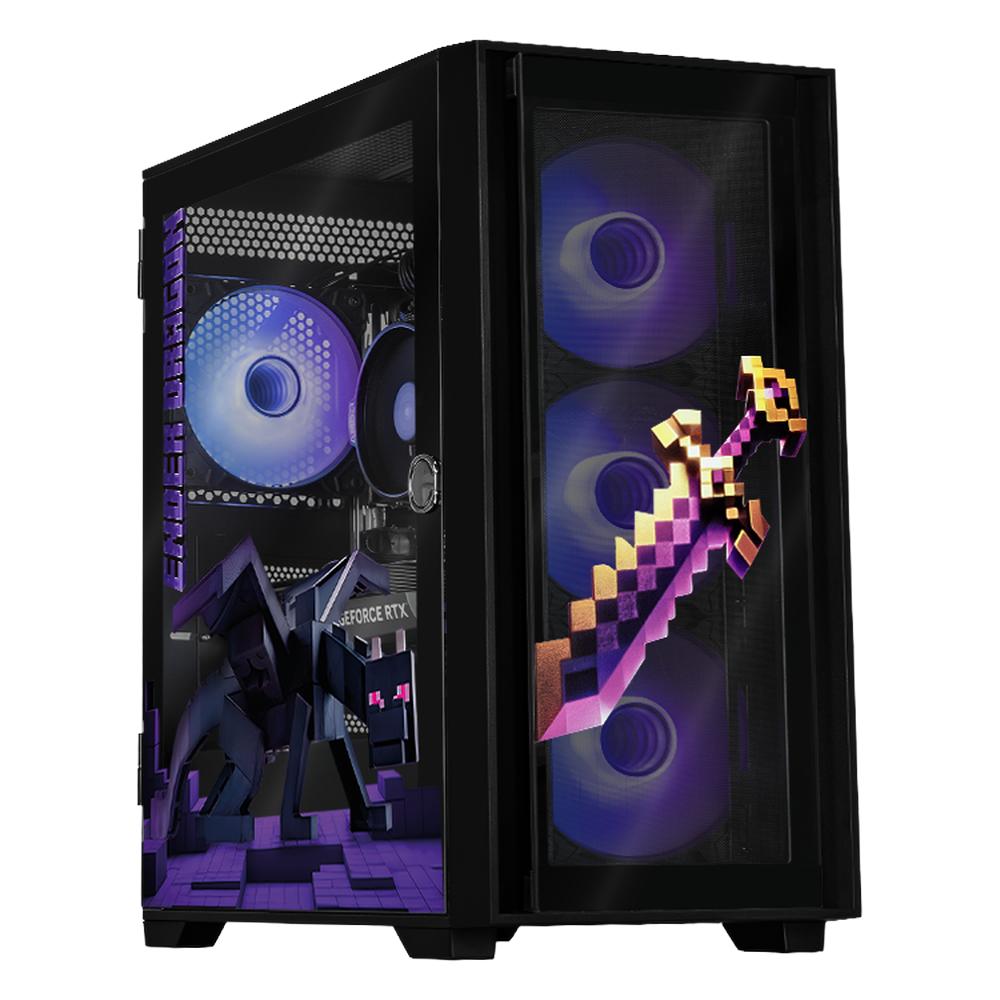Foto 2 pulgar | Xtreme Pc Gaming Geforce Rtx 4060 Amd Ryzen 7 5700 32gb Ssd 1tb Wifi Minecraft Ender Dragon