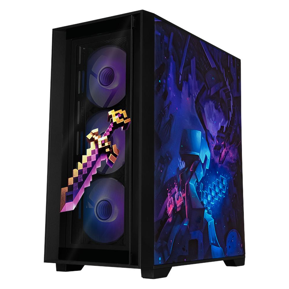 Foto 3 pulgar | Xtreme Pc Gaming Geforce Rtx 4060 Amd Ryzen 7 5700 32gb Ssd 1tb Wifi Minecraft Ender Dragon