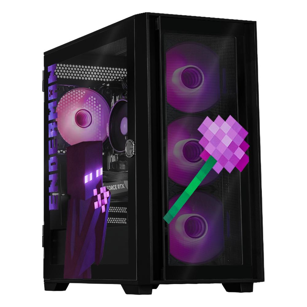Foto 2 pulgar | Xtreme Pc Gaming Geforce Rtx 4060 Amd Ryzen 7 5700 32gb Ssd 1tb Wifi Minecraft Enderman