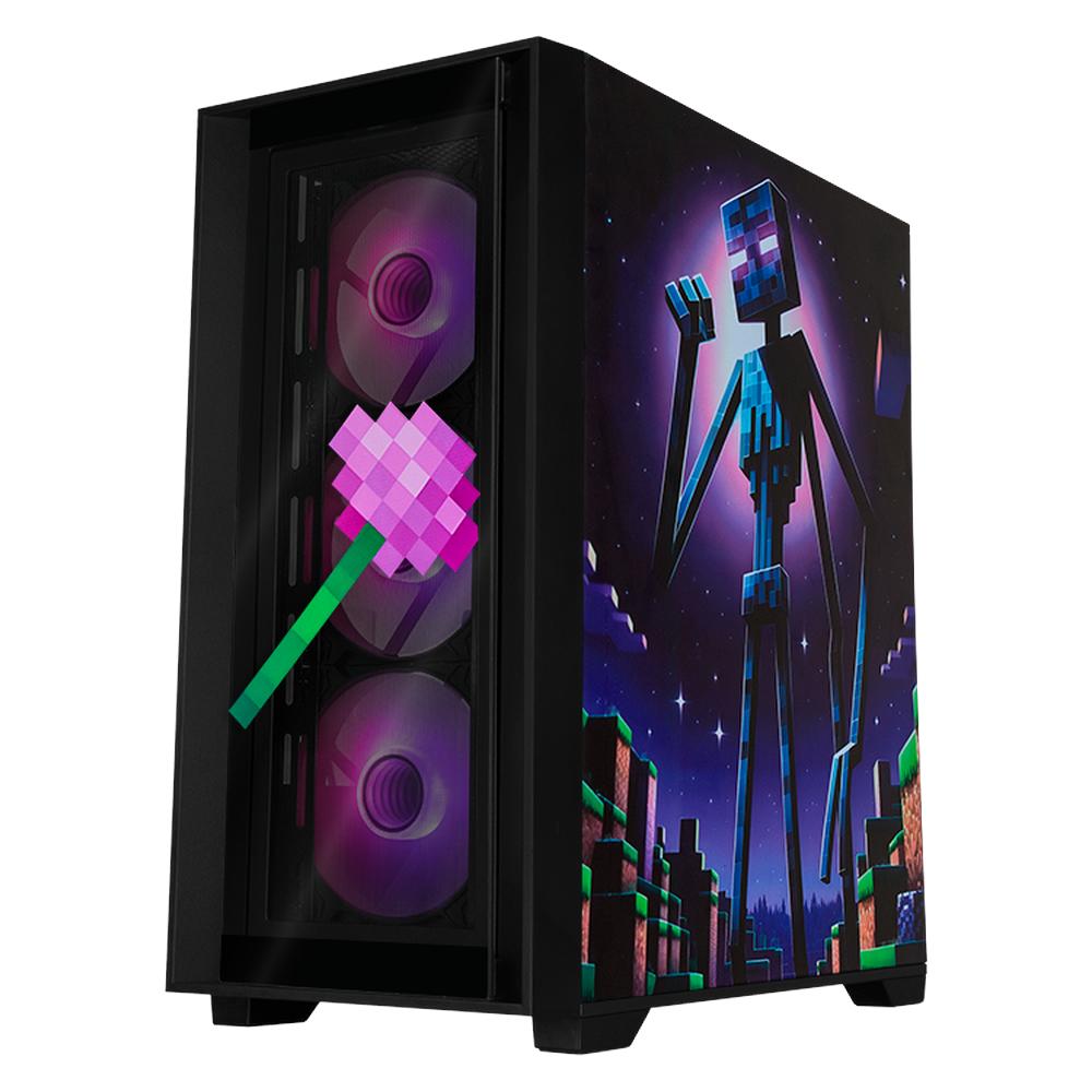 Foto 3 pulgar | Xtreme Pc Gaming Geforce Rtx 4060 Amd Ryzen 7 5700 32gb Ssd 1tb Wifi Minecraft Enderman