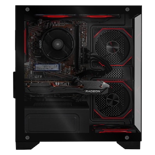 Foto 4 | Xtreme Pc Gaming Amd Radeon Rx 6600 Ryzen 5 5500 32gb Ssd 1tb Wifi Black