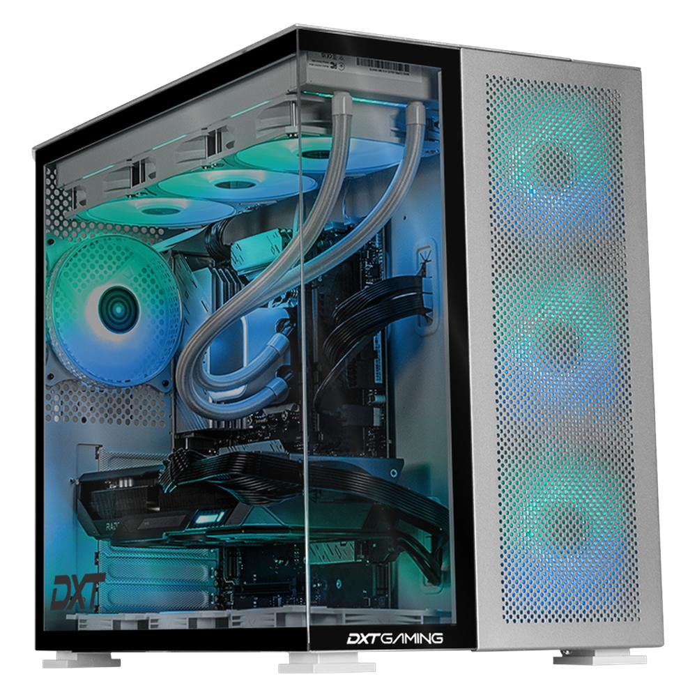 Pc Gamer Dxtgaming Amd Radeon Rx 9070 Xt Ryzen 7 9800x3d 64gb Ddr5 Ssd 2tb Sistema Liquido Wifi Silver