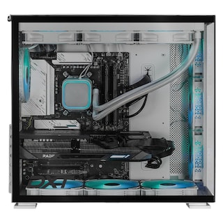 Foto 4 | Pc Gamer Dxtgaming Amd Radeon Rx 9070 Xt Ryzen 7 9800x3d 64gb Ddr5 Ssd 2tb Sistema Liquido Wifi Silver