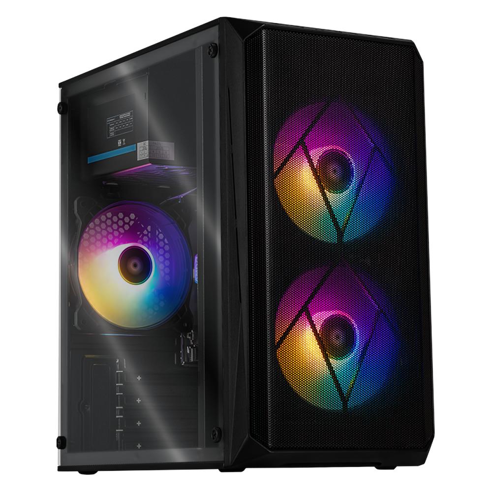 Foto 2 pulgar | Xtreme Pc Gaming Amd Radeon Vega 7 Amd Ryzen 5 5600g 16gb Ssd 500gb Wifi Black