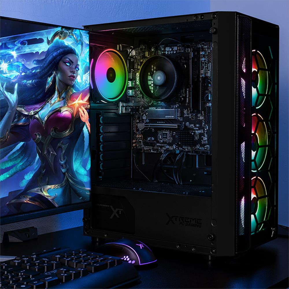 Foto 6 | Xtreme Pc Gaming Amd Radeon 760m Ryzen 5 8600g 16gb Ddr5 Ssd 1tb Wifi Black