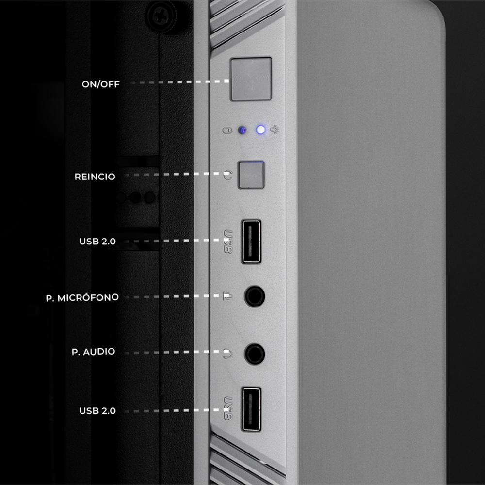 Foto 6 pulgar | Xtreme Pc Gaming Amd Radeon Vega Renoir Ryzen 3 5300g 16gb Ssd 500gb Wifi White