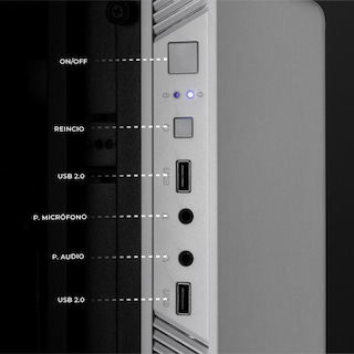 Foto 5 | Xtreme Pc Gaming Amd Radeon Vega Renoir Ryzen 3 5300g 16gb Ssd 500gb Wifi White