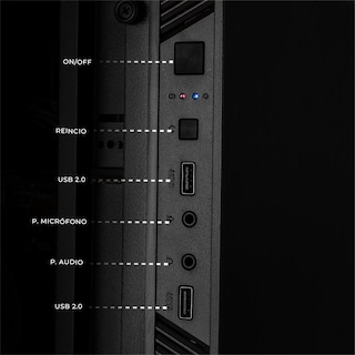 Foto 5 | Xtreme Pc Gaming Amd Radeon Vega Renoir Ryzen 3 5300g 16gb Ssd 500gb Wifi Black