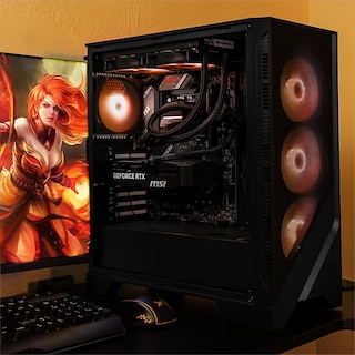Foto 6 | Xtreme Pc Gaming Msi Geforce Rtx 5070 Intel I7 14700kf 32gb Ddr5 Ssd 2tb Sistema Liquido Wifi Black