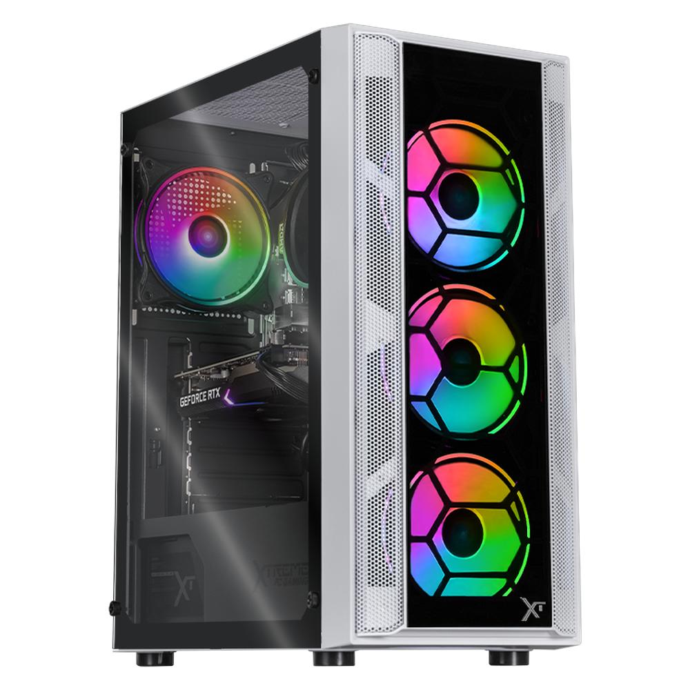 Foto 2 pulgar | Xtreme Pc Gaming Geforce Rtx 3060 Amd Ryzen 5 5500 16gb Ssd 1tb Wifi White