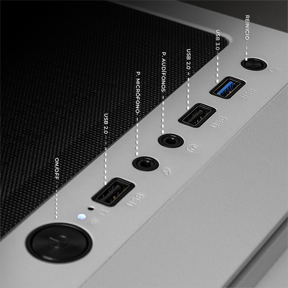 Foto 6 pulgar | Xtreme Pc Gaming Geforce Rtx 3060 Amd Ryzen 5 5500 16gb Ssd 1tb Wifi White
