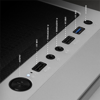 Foto 5 | Xtreme Pc Gaming Geforce Rtx 3060 Amd Ryzen 5 5500 16gb Ssd 1tb Wifi White
