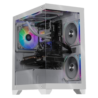 Foto 1 | Xtreme Pc Gaming Amd Radeon Rx 7600 Ryzen 7 5700x 32gb Ssd 1tb Sistema Liquido Wifi White