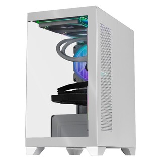 Foto 2 | Xtreme Pc Gaming Amd Radeon Rx 7600 Ryzen 7 5700x 32gb Ssd 1tb Sistema Liquido Wifi White