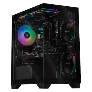 Foto 1 | Xtreme Pc Gaming Amd Radeon Rx 7600 Ryzen 7 5700x 32gb Ssd 1tb Sistema Liquido Wifi Black