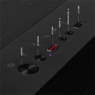 Foto 5 | Xtreme Pc Gaming Amd Radeon Rx 7600 Ryzen 7 5700x 32gb Ssd 1tb Sistema Liquido Wifi Black
