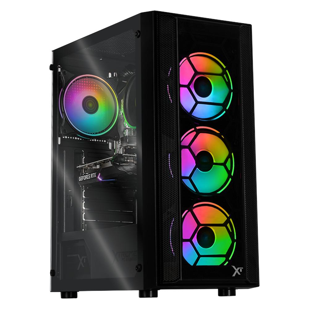 Foto 2 pulgar | Xtreme Pc Gaming Geforce Rtx 3060 Amd Ryzen 5 5500 16gb Ssd 1tb Wifi Black