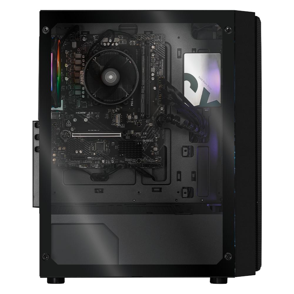Foto 5 pulgar | Xtreme Pc Gaming Amd Radeon 740m Ryzen 5 8500g 16gb Ddr5 Ssd 500gb Wifi Black