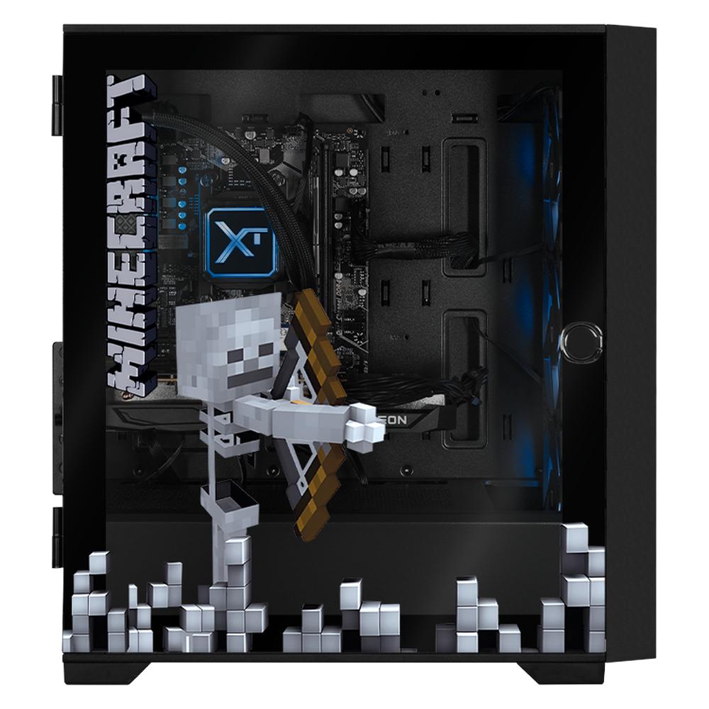 Foto 5 pulgar | Xtreme Pc Gaming Amd Radeon Rx 7600 Ryzen 7 5700g 32gb Ssd 1tb Sistema Liquido Wifi Minecraft Skeleton