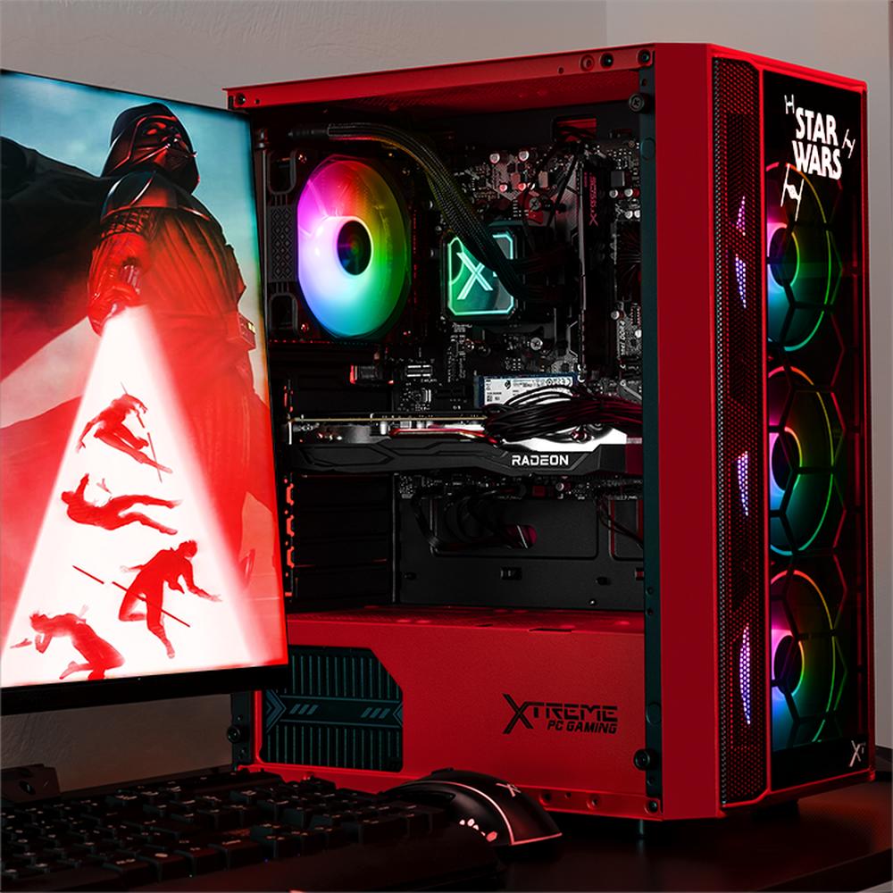 Foto 7 pulgar | Xtreme Pc Gaming Amd Radeon Rx 7600 Ryzen 7 5700g 32gb Ssd 1tb Sistema Liquido Wifi Darkvader