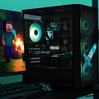 Foto 6 | Xtreme Pc Gaming Amd Radeon Rx 7600 Ryzen 7 5700g 32gb Ssd 1tb Sistema Liquido Wifi Minecraft Steve
