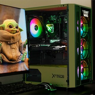 Foto 6 | Xtreme Pc Gaming Amd Radeon Rx 7600 Ryzen 7 5700g 32gb Ssd 1tb Sistema Liquido Wifi Grogu Comic