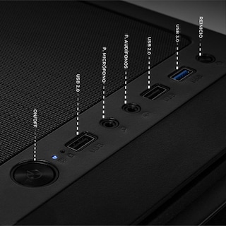 Foto 5 | Xtreme Pc Gaming Amd Radeon Rx 7600 Ryzen 7 5700g 32gb Ssd 1tb Sistema Liquido Wifi Boba Comic