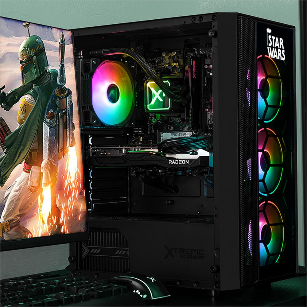 Foto 7 pulgar | Xtreme Pc Gaming Amd Radeon Rx 7600 Ryzen 7 5700g 32gb Ssd 1tb Sistema Liquido Wifi Boba Comic