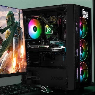 Foto 6 | Xtreme Pc Gaming Amd Radeon Rx 7600 Ryzen 7 5700g 32gb Ssd 1tb Sistema Liquido Wifi Boba Comic