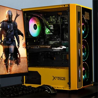 Foto 6 | Xtreme Pc Gaming Amd Radeon Rx 7600 Ryzen 7 5700g 32gb Ssd 1tb Sistema Liquido Wifi Starwars