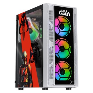 Foto 1 | Xtreme Pc Gaming Amd Radeon Rx 7600 Ryzen 7 5700g 32gb Ssd 1tb Sistema Liquido Wifi Mandalorian