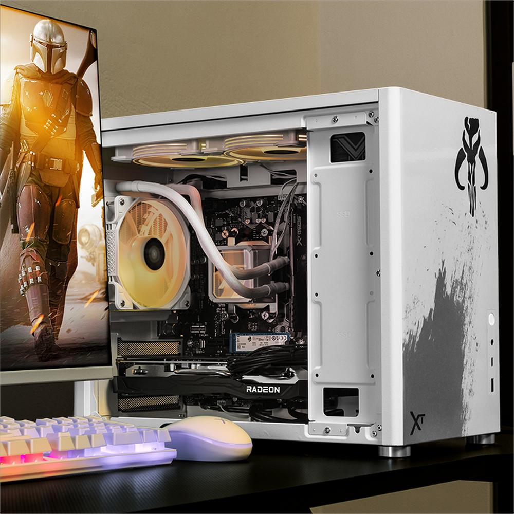 Foto 7 pulgar | Xtreme Pc Gaming Amd Radeon Rx 7600 Ryzen 7 5700g 32gb Ssd 1tb Sistema Liquido Wifi Mandalorian Brow