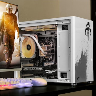 Foto 6 | Xtreme Pc Gaming Amd Radeon Rx 7600 Ryzen 7 5700g 32gb Ssd 1tb Sistema Liquido Wifi Mandalorian Brow