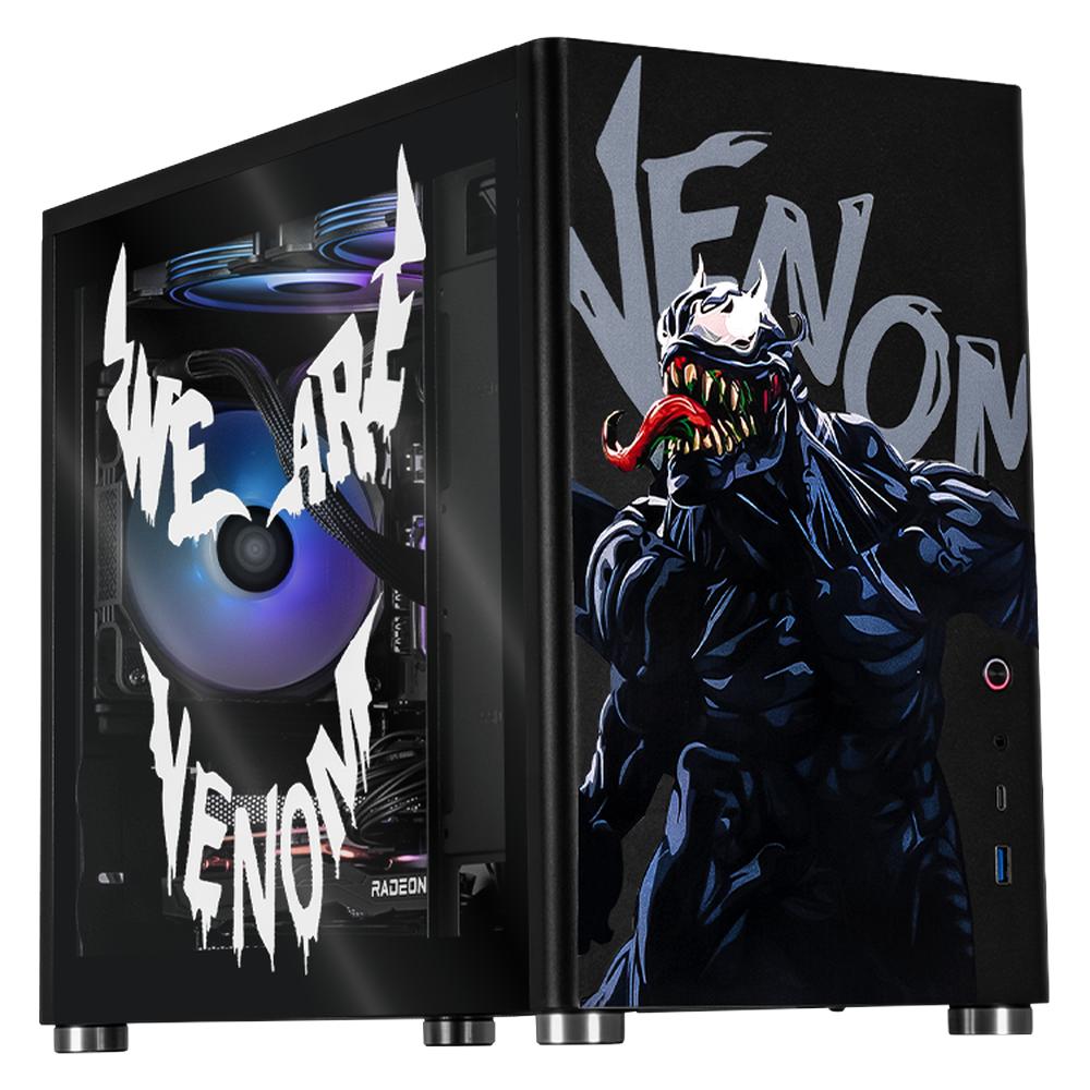Xtreme Pc Gaming Amd Radeon Rx 7600 Ryzen 7 5700g 32gb Ssd 1tb Sistema Liquido Wifi Venom-spider