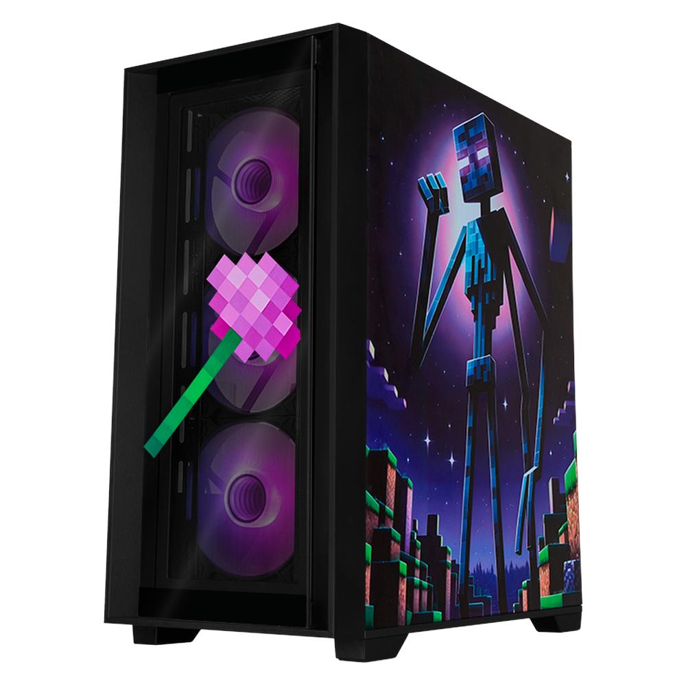 Foto 3 pulgar | Xtreme Pc Gaming Amd Radeon Rx 7600 Ryzen 7 5700g 32gb Ssd 1tb Sistema Liquido Wifi Minecraft Enderman