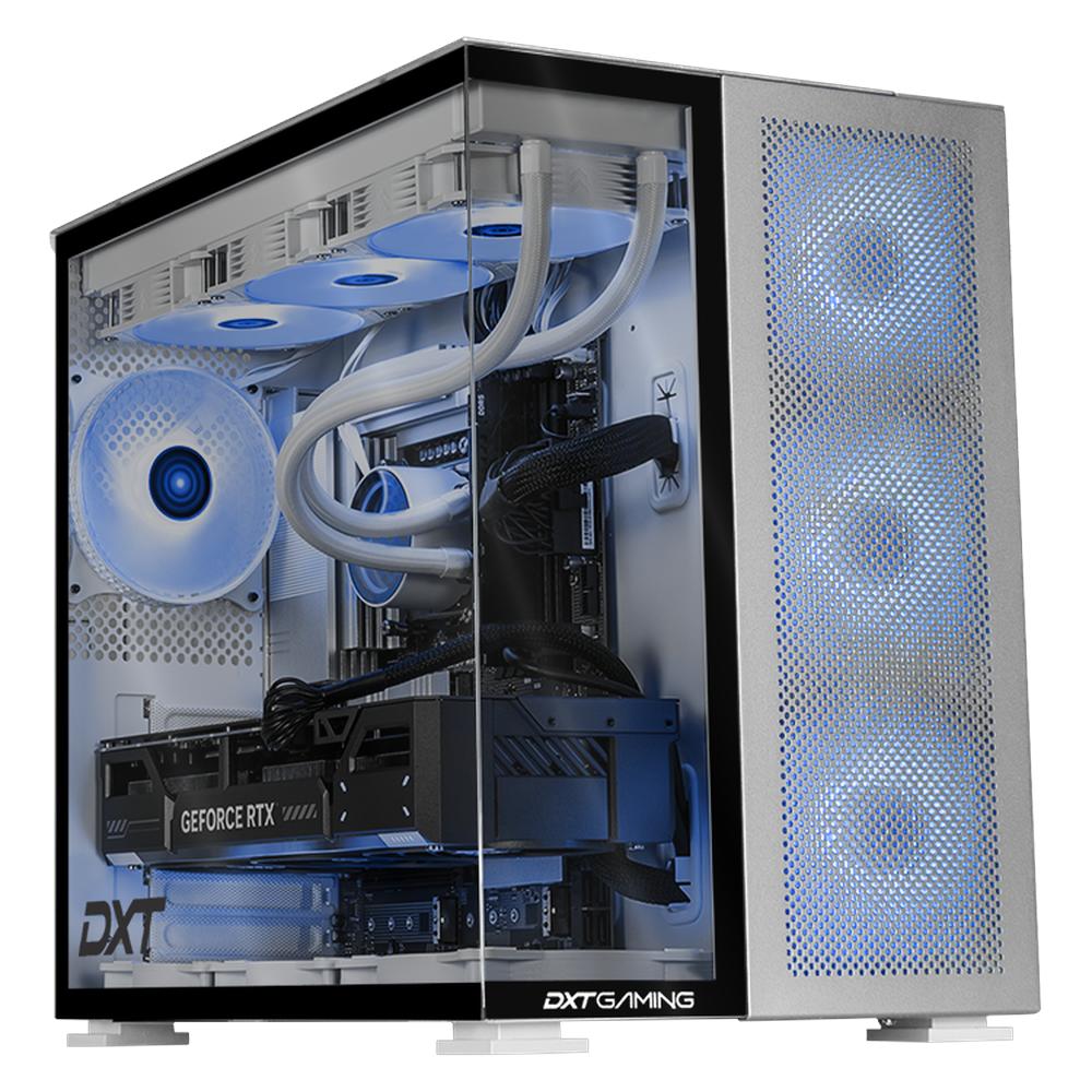 Foto 2 pulgar | Pc Gamer Dxtgaming Geforce Rtx 5070 Intel Core Ultra 7 265k 32gb Ssd 2tb Sistema Liquido Wifi T5 Silver