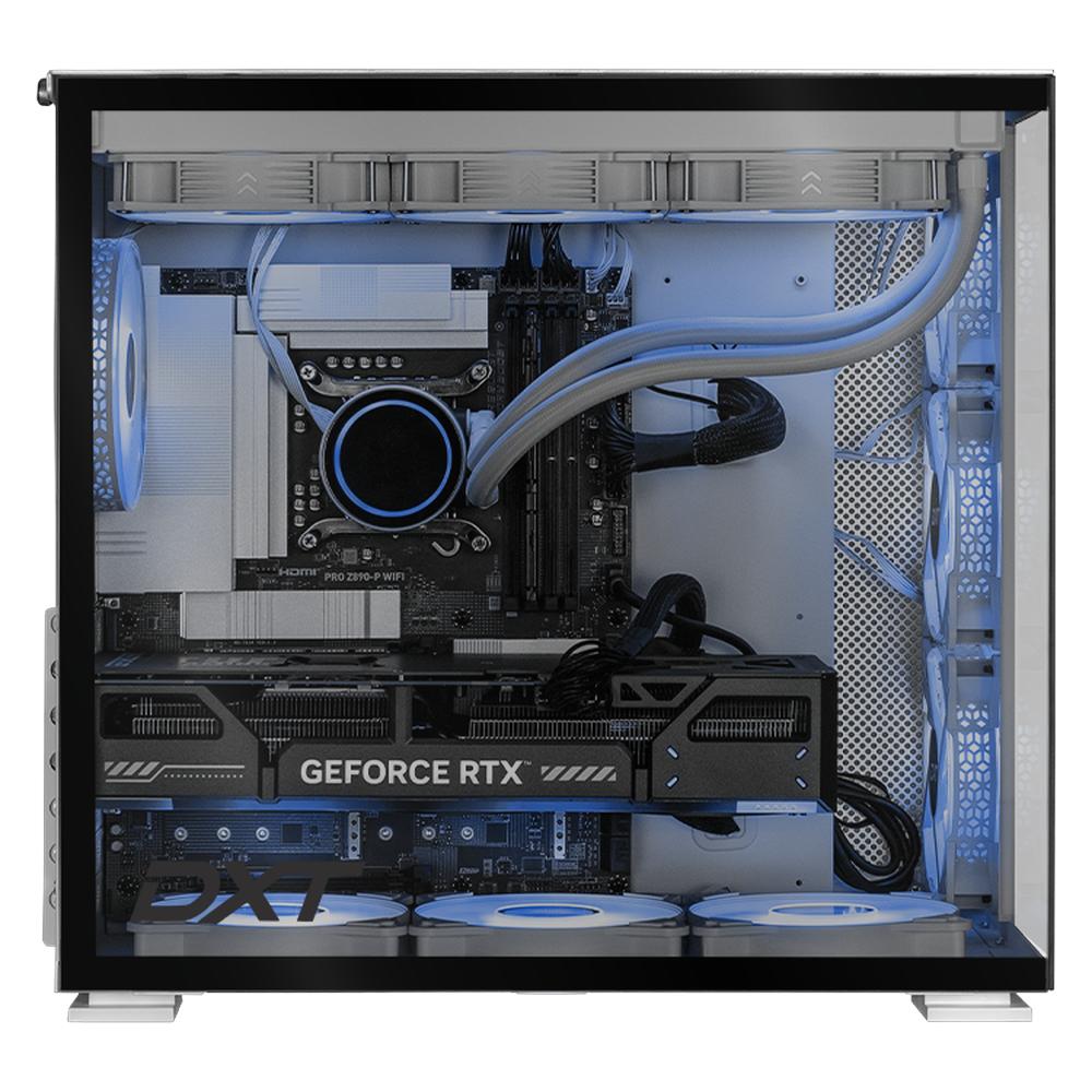 Foto 5 pulgar | Pc Gamer Dxtgaming Geforce Rtx 5070 Intel Core Ultra 7 265k 32gb Ssd 2tb Sistema Liquido Wifi T5 Silver