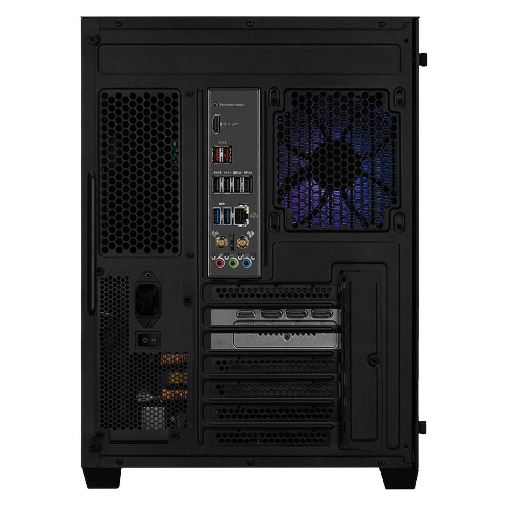 Foto 4 pulgar | Xtreme Pc Gaming Geforce Rtx 5070 Amd Ryzen 9 7900x 32gb Ddr5 Ssd 1tb Sistema Liquido Wifi Tank Pro Black