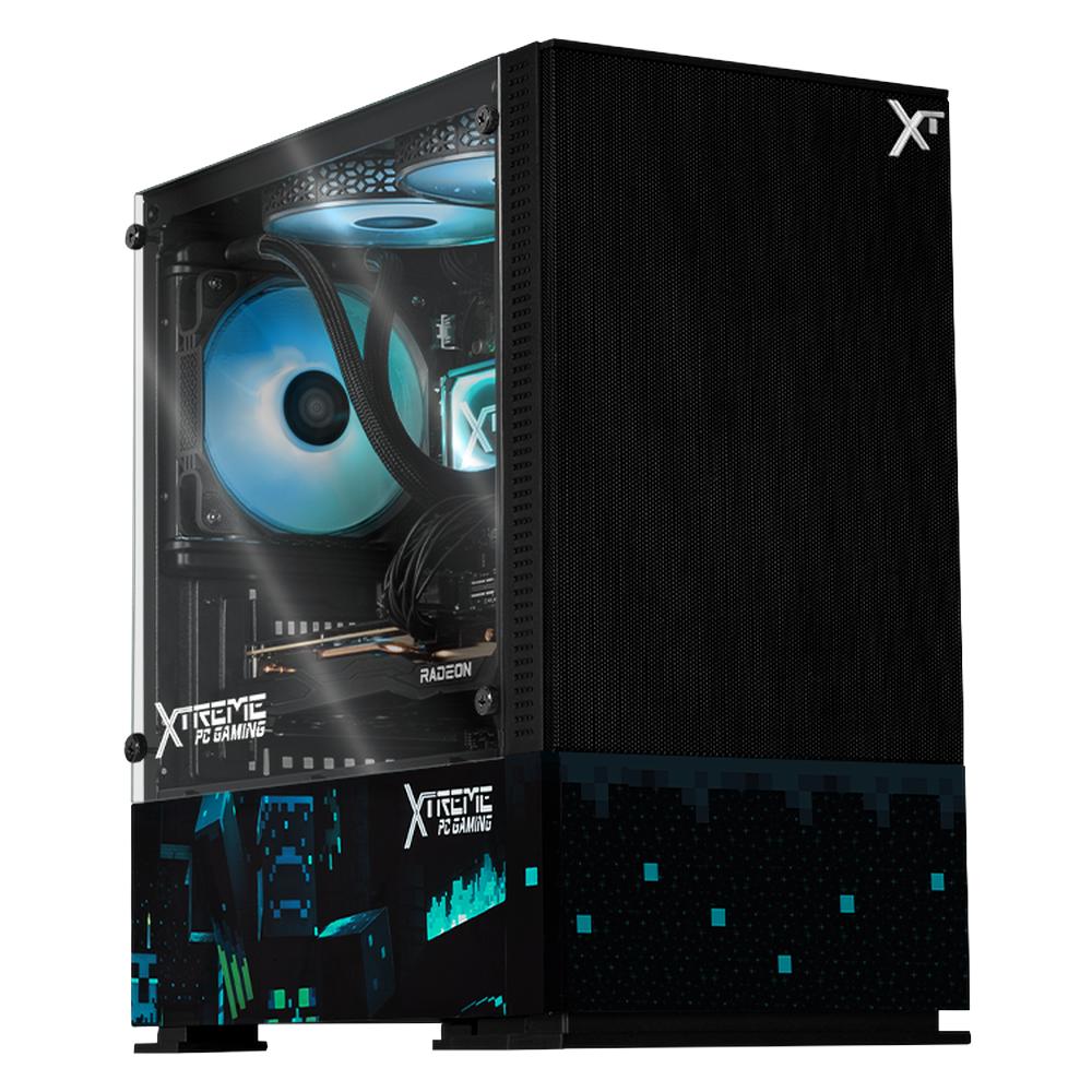 Foto 2 pulgar | Xtreme Pc Gaming Amd Radeon Rx 7600 Ryzen 7 5700g 32gb Ssd 1tb Sistema Liquido Wifi Minecraft Warden