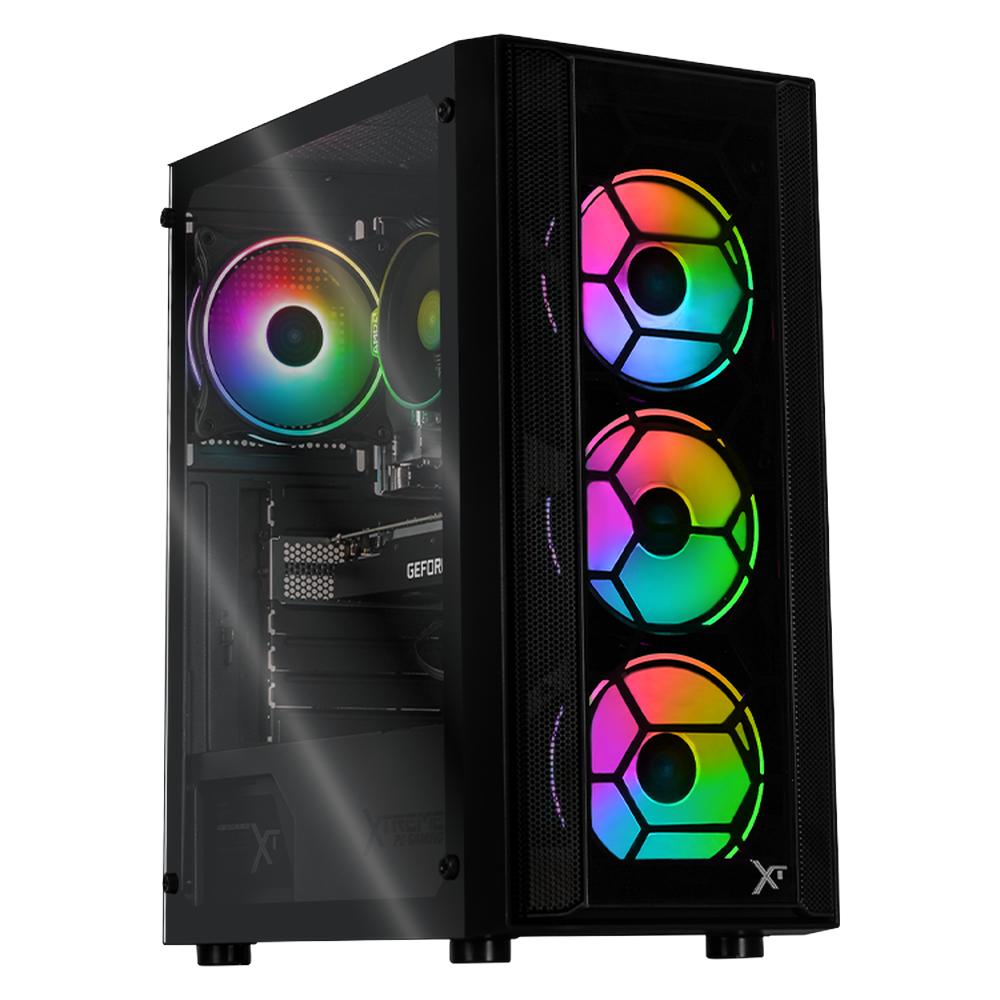 Foto 2 pulgar | Xtreme Pc Gaming Geforce Rtx 3050 Amd Ryzen 7 5700 32gb Ssd 1tb Wifi Black
