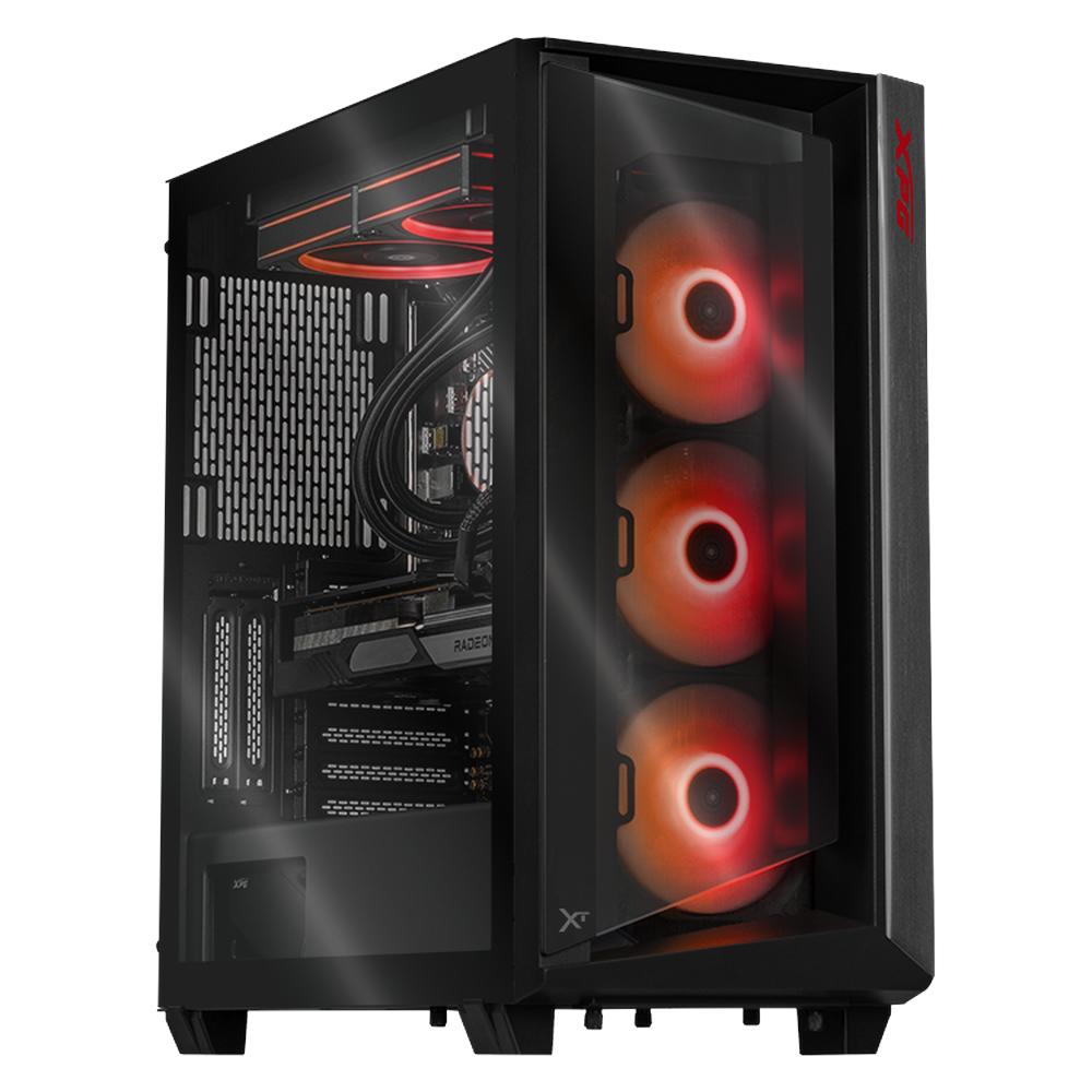 Foto 2 pulgar | Xtreme Pc Gaming Amd Radeon Rx 7800 Xt Ryzen 9 7900x 32gb Ddr5 Ssd 1tb Sistema Liquido Wifi Cruiserst Black