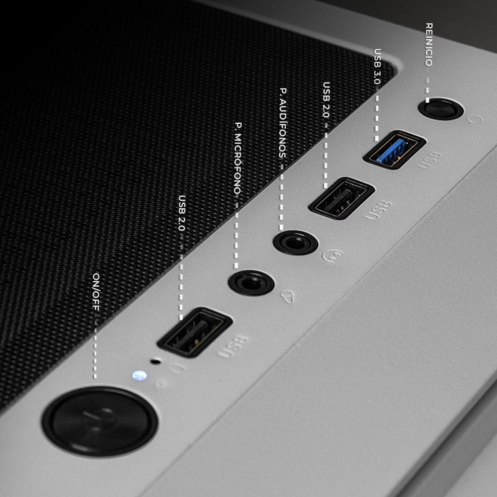 Foto 6 pulgar | Xtreme Pc Gaming Geforce Rtx 3050 Amd Ryzen 7 5700 32gb Ssd 1tb Wifi White